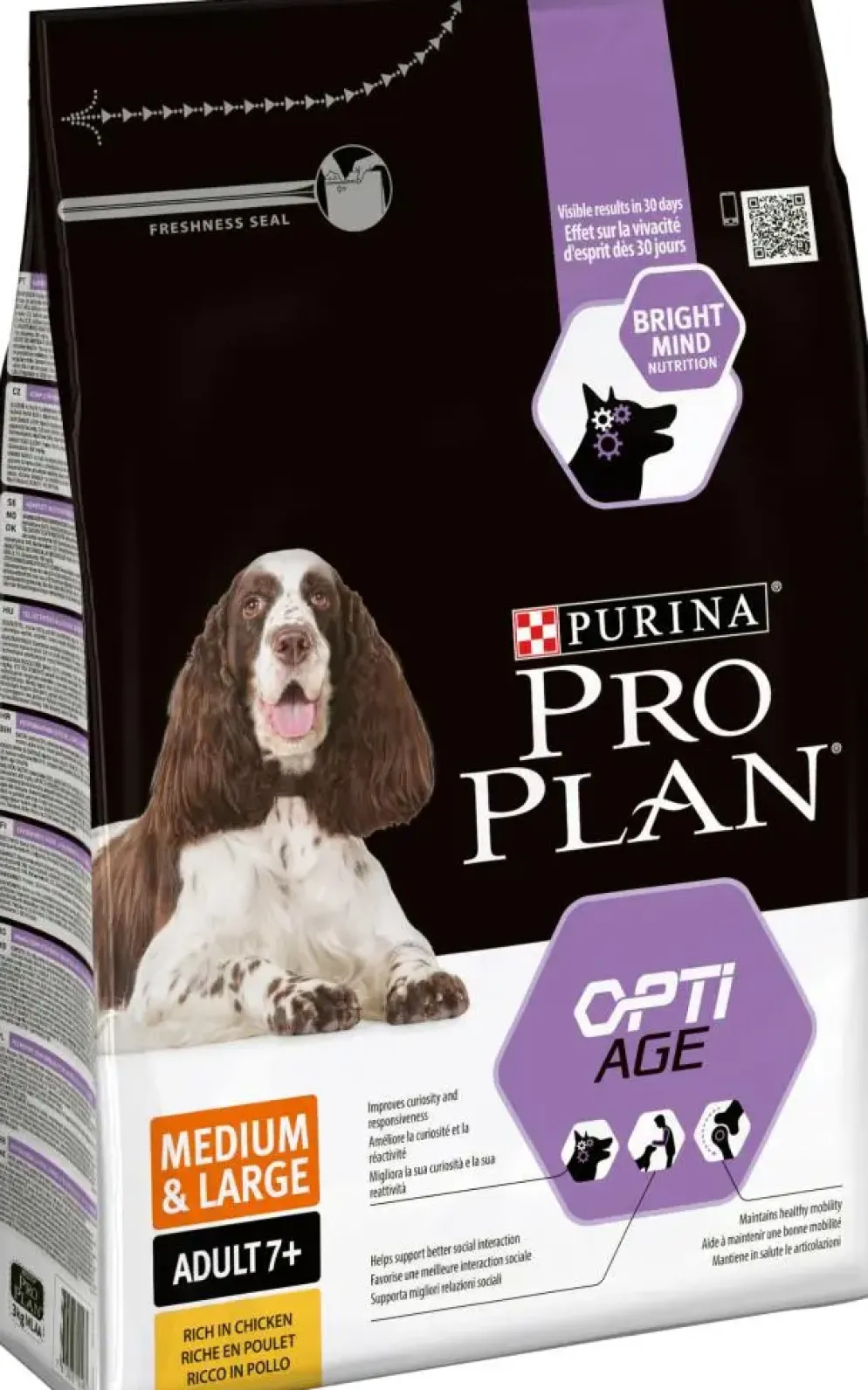 PURINA PRO PLAN Medium & Large Adult Hond 7+ Rijk aan Kip