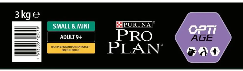 PURINA PRO PLAN Small & Mini Adult Hond 9+ Rijk aan Kip