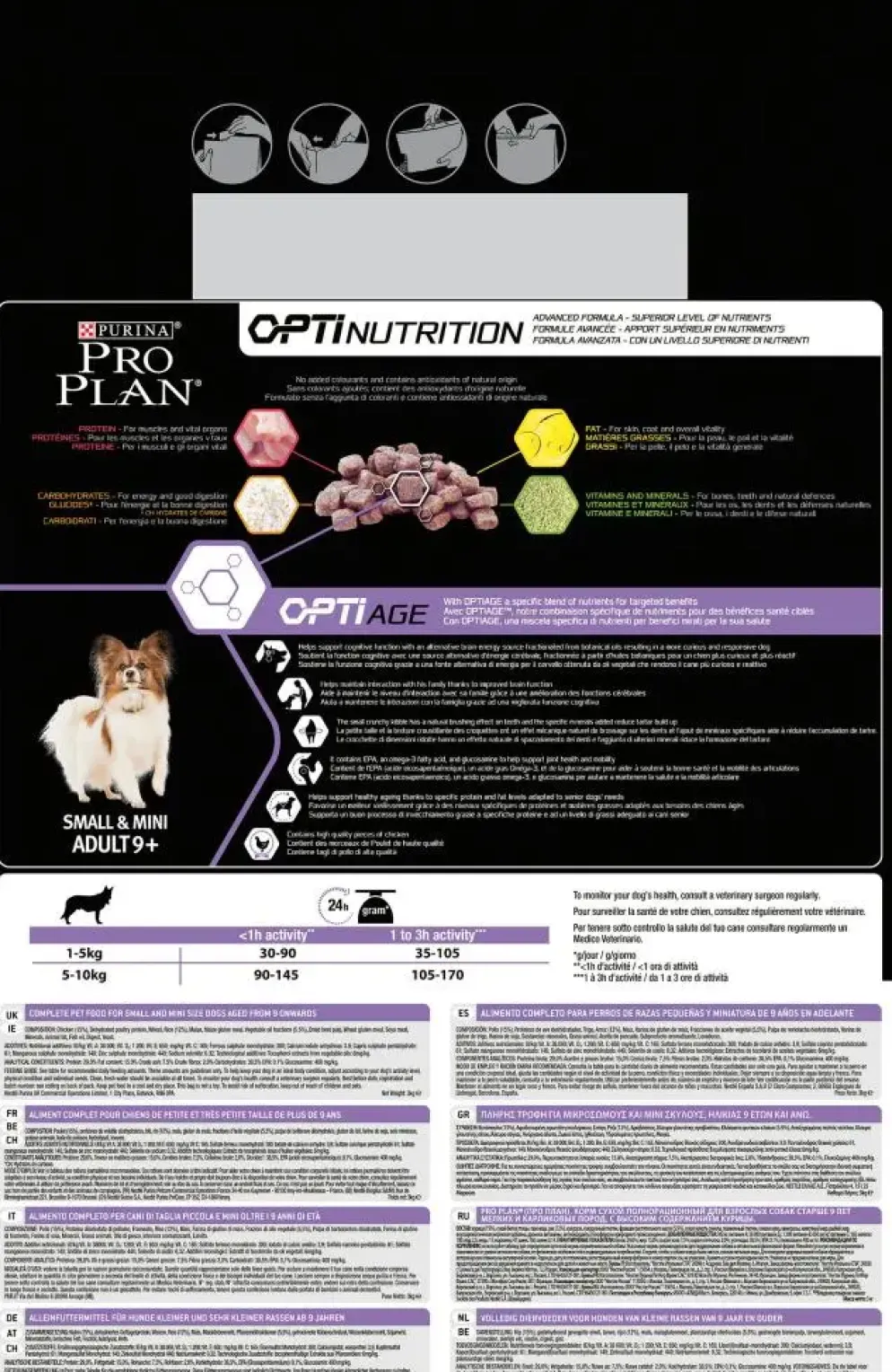 PURINA PRO PLAN Small & Mini Adult Hond 9+ Rijk aan Kip