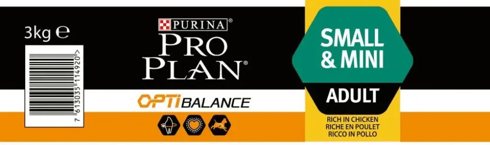 PURINA® PRO PLAN® Small & Mini Adult Hond Rijk aan Kip