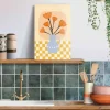 Reinders schilderij canvas bloom vase 20x30cm colourful