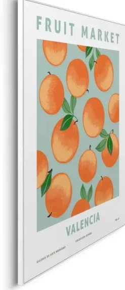 Reinders schilderij hout valencia oranges 40x50cm colourful