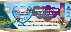 Renske Vers Konijn & Eend Graanvrij 95 g Hondenvoer