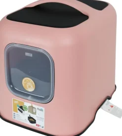 Rotho Biala kattenbak, kattentoilet roze