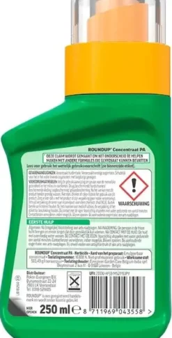 Roundup Totaal onkruidbestrijder totaal concentraat 250ml