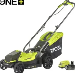 Ryobi ONE+™ 18v accu 33cm grasmaaier (incl. 1x5.0ah accu)