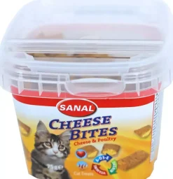 Sanal bites Cheese kattensnack, 75g