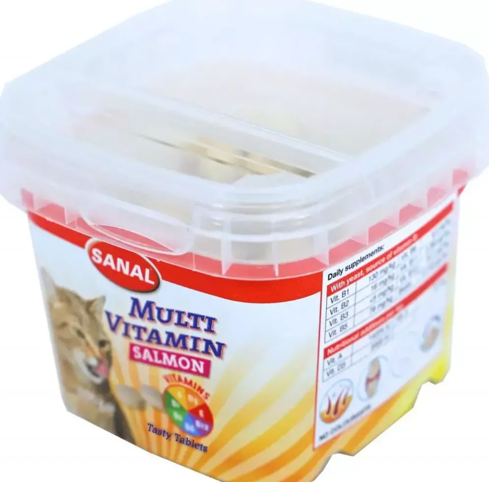 Sanal Multi Vitamin voor katten zalm, 100g
