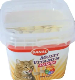 Sanal Multi Vitamin voor katten zalm, 100g