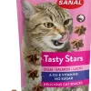 Sanal Tasty Stars voor de kat zalm 40 gram