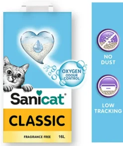 Sanicat Classic Unscented Kattenbakvulling 16 l
