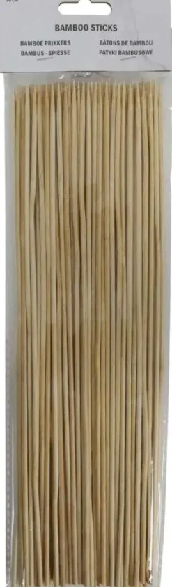 Satéprikkers 30 cm 100 stuks