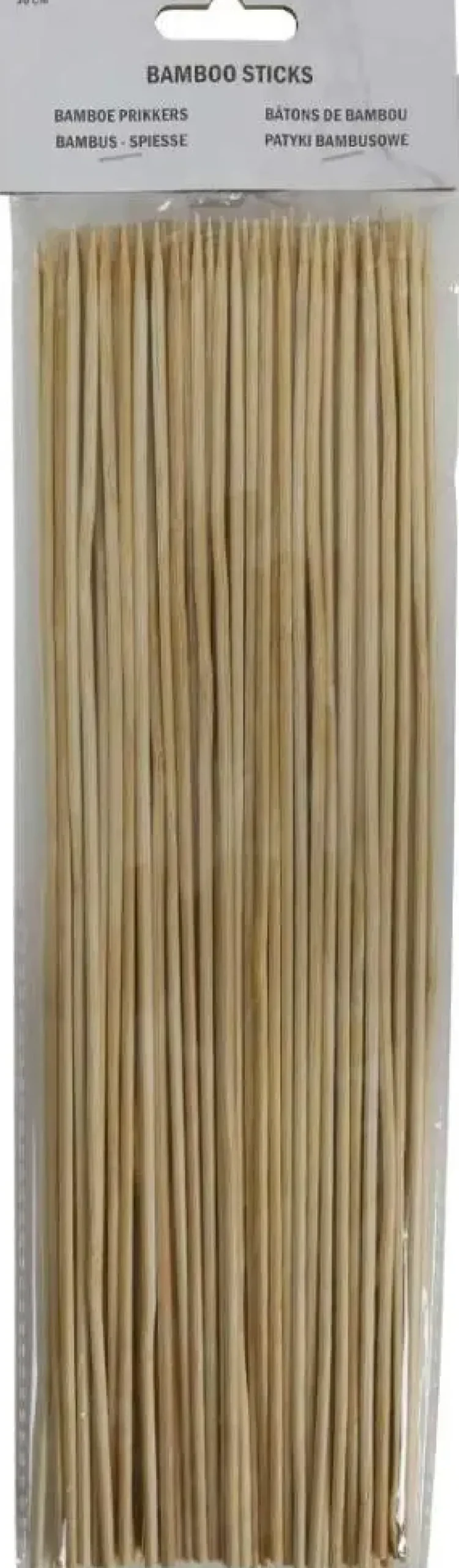 Satéprikkers 30 cm 100 stuks