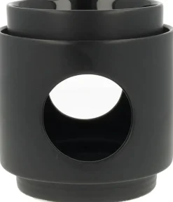 ScentChips geurbrander dome keramiek 11x11x11cm zwart