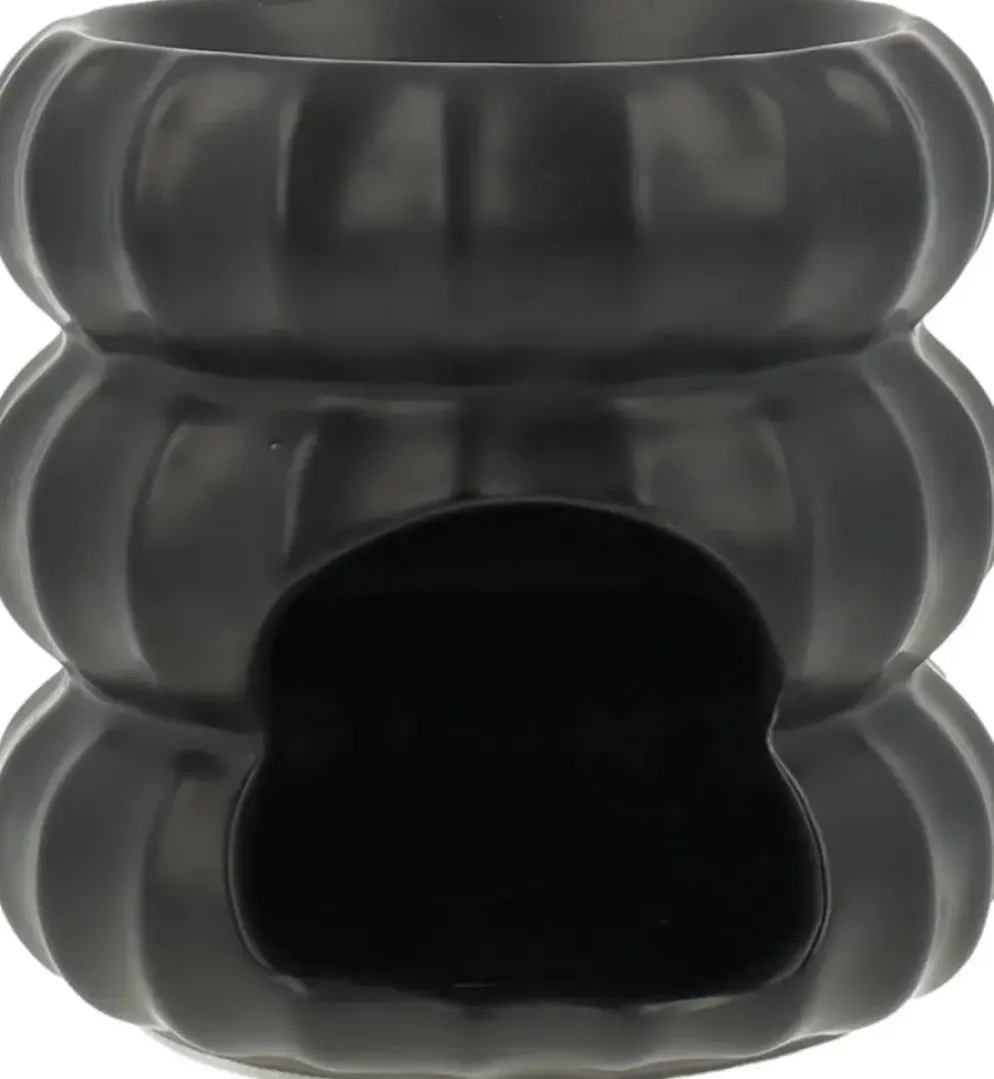 ScentChips geurbrander elegance keramiek 12x12x11cm zwart