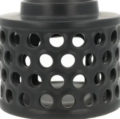 ScentChips geurbrander keramiek 13x13cm zwart