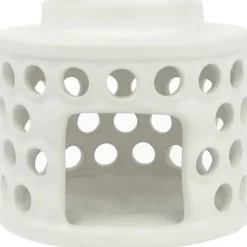 ScentChips geurbrander keramiek 13x13cm wit