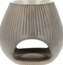 ScentChips geurbrander keramiek 10x10x11cm brons