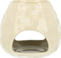 ScentChips geurbrander keramiek chiselled 13x13x11cm zand