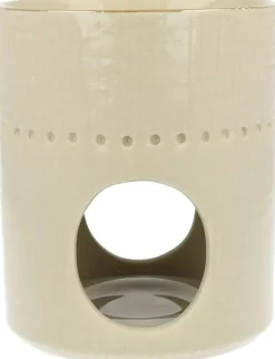 ScentChips geurbrander keramiek 13x11x11cm zand