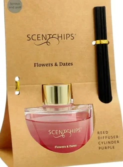 ScentChips geurstokjes set cylinder Flowers & Dates - 100ml