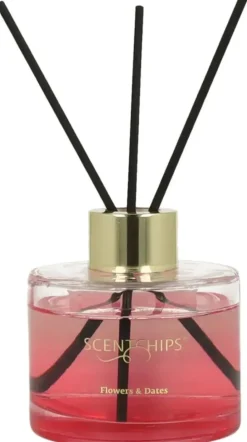 ScentChips geurstokjes set cylinder Flowers & Dates - 100ml