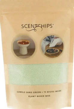ScentChips kaarsenzand 250g groen