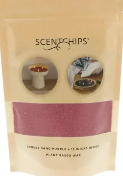 ScentChips kaarsenzand 250g paars