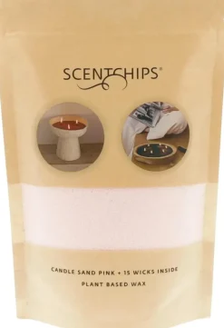 ScentChips kaarsenzand 250g roze