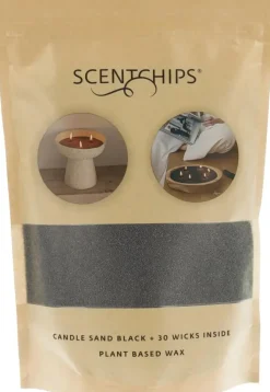 ScentChips kaarsenzand 500g zwart