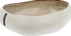 ScentChips schaal voor kaarsenzand keramiek 19,5x17,2x5,3cm clay white