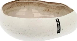 ScentChips schaal voor kaarsenzand keramiek 19,5x17,2x5,3cm clay white