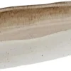 ScentChips schaal voor kaarsenzand keramiek ovaal 27,5x13x3,5cm clay white