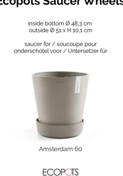 Schaal wheels taupe d60cm