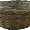 Schaal wilg grijs 30x12 cm