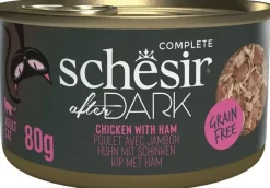 Schesir After Dark met bouillon kip & ham 80g