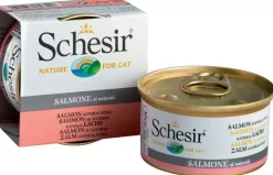 Schesir kattenvoer in natuurlijke saus zalm 85g