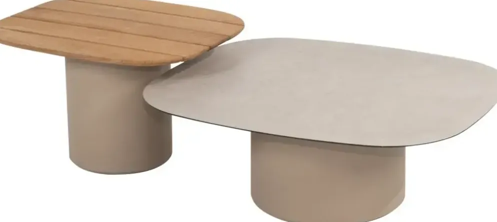 4 Seasons Outdoor bijzettafel set demi latte