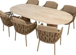 4 Seasons Outdoor diningset biarritz amber