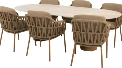 4 Seasons Outdoor diningset biarritz amber