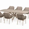 4 Seasons Outdoor diningset prado/puglia latte
