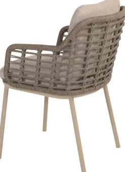 4 Seasons Outdoor dining tuinstoel puglia latte