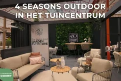 4 Seasons Outdoor dining tuintafel donato 160x75cm terre