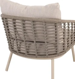 4 Seasons Outdoor living tuinstoel puglia 85x79,5x72cm latte