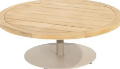 4 Seasons Outdoor lounge tuintafel volta teak 80x30cm latte