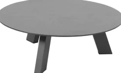 4 Seasons Outdoor lounge tuintafel cosmic hpl slate 78x25cm antraciet