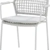 4 Seasons Outdoor stapelbare dining tuinstoel barista frost grey