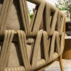 4 Seasons Outdoor stoel-bank loungeset biarritz amber