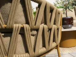 4 Seasons Outdoor stoel-bank loungeset biarritz amber