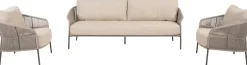 4 Seasons Outdoor stoel-bank loungeset florence terre